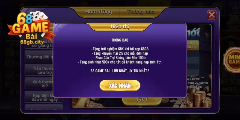 Giftcode 68gamebai 2 Nhiều loại mã code được phát hành trên hệ thống