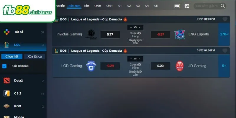 Chia sẻ mẹo cược esport thắng đậm tại nhà cái